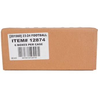 2023 Panini Immaculate Football Hobby 6-Box Case