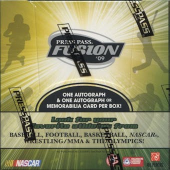 2009 Press Pass Fusion Multi-Sport Hobby Box
