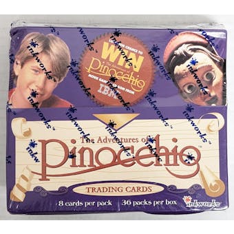 The Adventures of Pinnochio Hobby Box (1996 Inkworks) (Reed Buy)