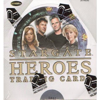 Stargate Heroes Trading Cards Box (Rittenhouse 2009)