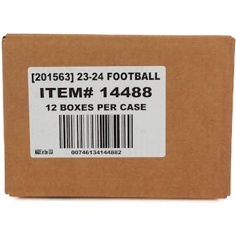 2023 Panini Obsidian Football Hobby 12-Box Case