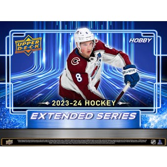 2023/24 Upper Deck Extended Series Hockey Hobby 12-Box Case (Presell)