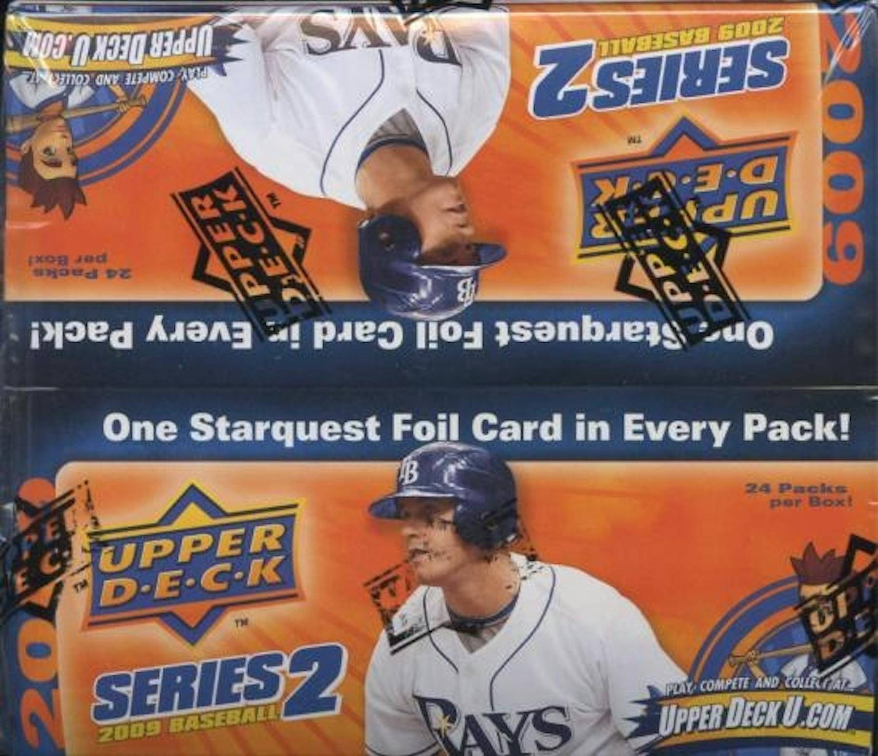 2009 Upper Deck Series 2 Baseball 24Pack Box DA Card World 2009 Upper Deck Series 2 Baseball 24Pack Box DA Card World