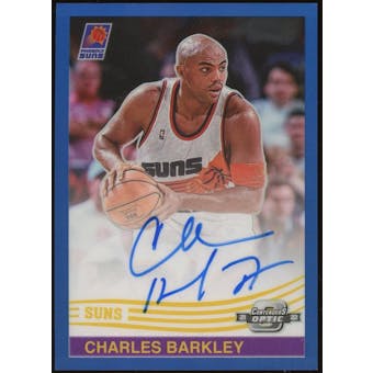 2021/22 Contenders Optic '84 Tribute Autographs Blue #84CBA Charles Barkley #/25 (Reed Buy)