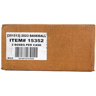 2023 Panini Flawless Baseball Hobby 2-Box Case