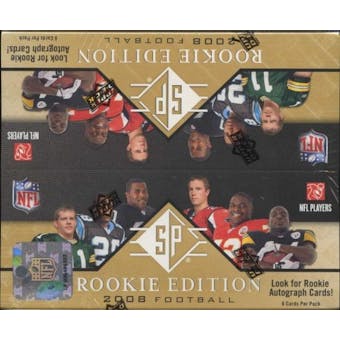 2008 Upper Deck SP Rookie Edition Football 24-Pack Box