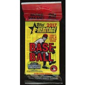 2017 Topps Heritage Baseball Jumbo Value Pack (Discs Variation) (Reed Buy)