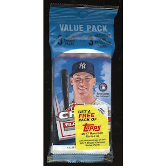 2017 Topps Chrome Baseball Value Pack (Reed Buy)