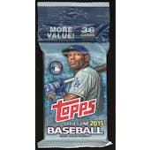 2015 Topps Series 1 Baseball Jumbo Value Pack (Reed Buy)