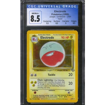 Pokemon Jungle Electrode 2/64 CGC 8.5