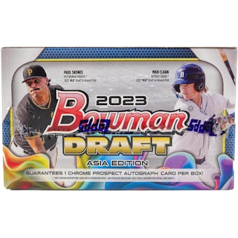 2023 Bowman Draft Baseball Asia Exclusive Hobby Box