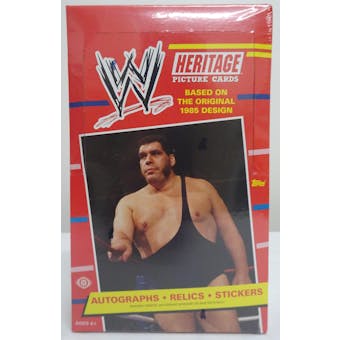 2012 Topps WWE Heritage Wrestling Hobby Box (Reed Buy)