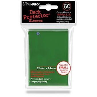 Ultra Pro Yu-Gi-Oh! Size Green Deck Protectors (60 Count Pack)