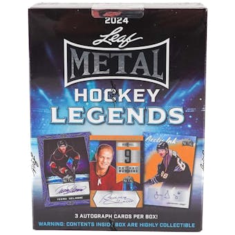 2023/24 Leaf Metal Legends Hockey Hobby Box