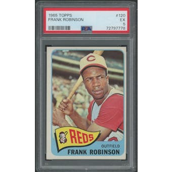 1965 Topps Baseball #120 Frank Robinson PSA 5 (EX)