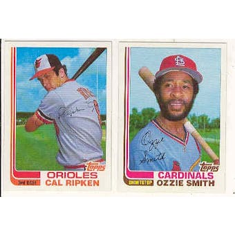 1982 Topps Traded & Rookies Baseball Complete Set