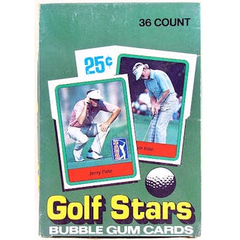 1982 Donruss Golf Wax Box