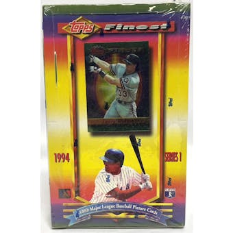 1994 Topps Finest Series 1 Baseball Hobby Box