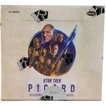 Star Trek Picard Seasons 2 & 3 Hobby Box (Rittenhouse 2024)