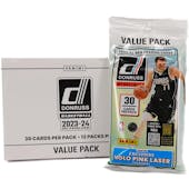 2023/24 Panini Donruss Basketball Jumbo Value 12-Pack Box
