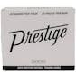 2023 Panini Prestige Football Jumbo Value 12-Pack 20-Box Case