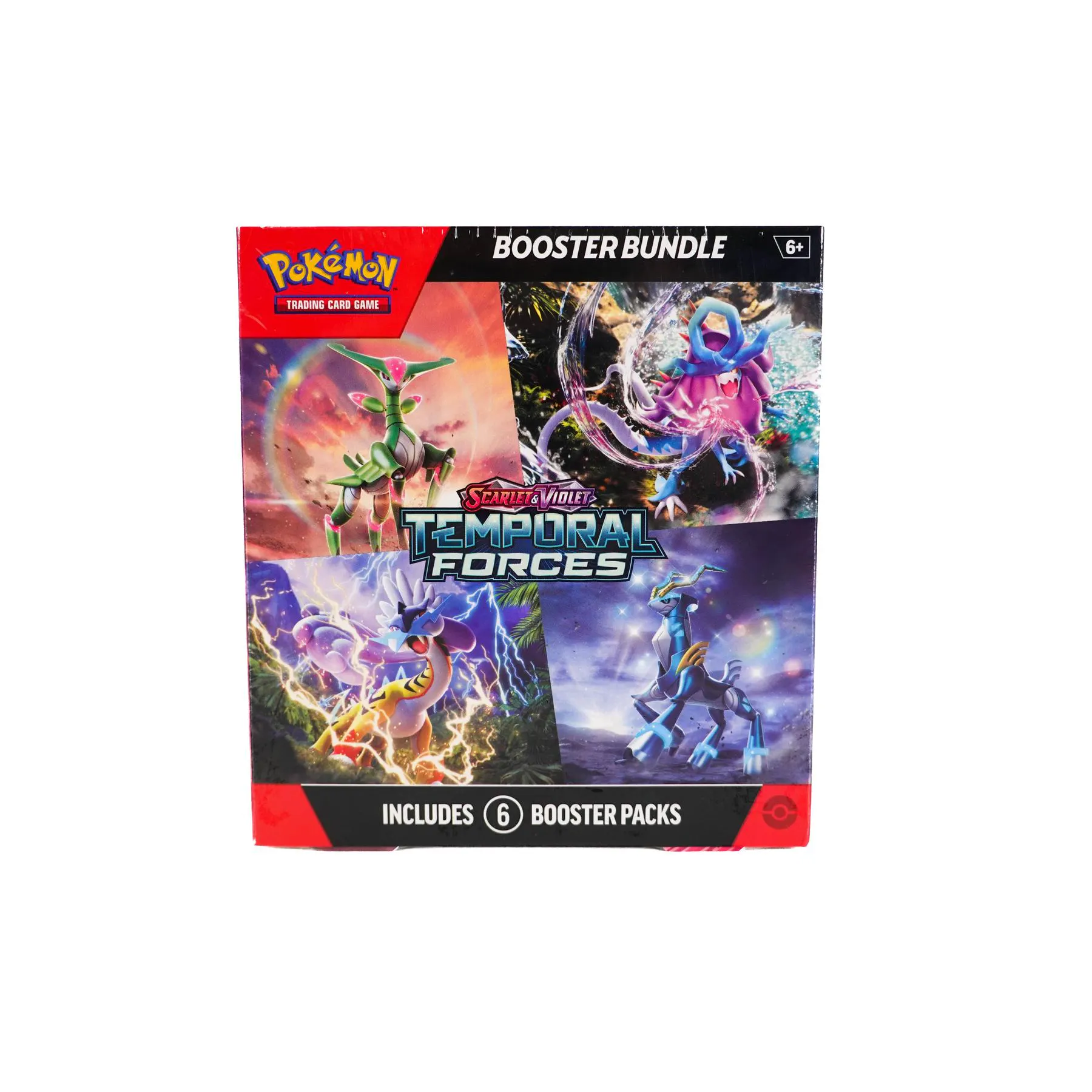 Pokemon Scarlet & Violet: Temporal Forces 6-Pack Booster Bundle | DA Card World Pokemon Scarlet & Violet: Temporal Forces 6-Pack Booster Bundle | DA Card World