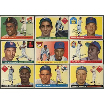 1955 Topps Baseball Complete Set (EX-MT)