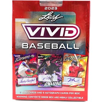 2023 Leaf Vivid Baseball Hobby Box
