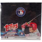 2018 Topps Series 1 Baseball 24-Pack Retail Box