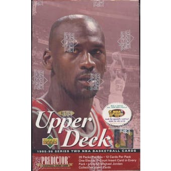 1995/96 Upper Deck Series 2 Basketball Retail Box