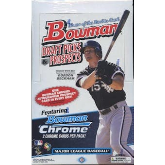 2009 Bowman Draft Picks & Prospects Baseball Hobby Box