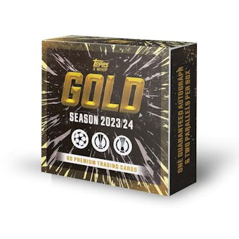 2023/24 Topps Gold UEFA Club Competitions Soccer Hobby Box