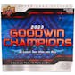 2023 Upper Deck Goodwin Champions CDD Exclusive Hobby 16-Box Case