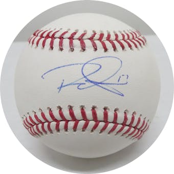 Rhys Hoskins Autographed OML Manfred Baseball JSA EE92231 (Reed Buy)