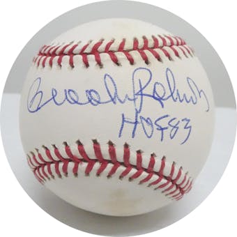 Brooks Robinson Autographed OML Selig Baseball w/insc JSA W469116 (Reed Buy)