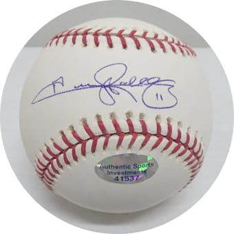 Jimmy Rollins Autographed OML Selig Baseball JSA AP25416 (Reed Buy)