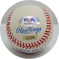 David Cone Autographed AL Budig Baseball PSA/DNA AK56906 (Reed Buy)