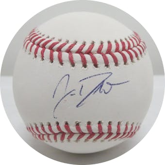 J.T. Realmuto Autographed OML Manfred Baseball MLB COA JC186588 (Reed Buy)