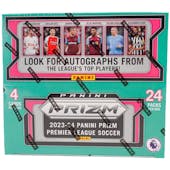 2023/24 Panini Prizm Premier League EPL Soccer Retail 24-Pack Box