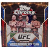 2024 Topps Chrome UFC 6-Pack Mega Box