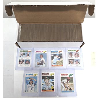 1977 Topps Baseball Complete Set (660) (EX/EX-MT) (Reed Buy)