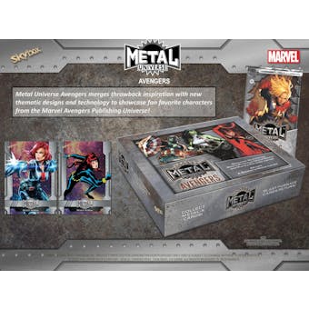 Marvel Metal Universe Avengers Trading Cards Hobby Box (Upper Deck 2024) (Presell)