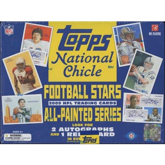 2009 Topps National Chicle Football Hobby Box
