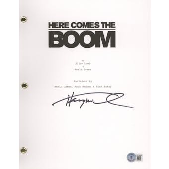 Henry Winkler Signed Autographed Here Comes The Boom Movie Script Beckett COA