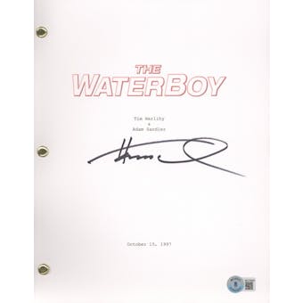 Henry Winkler Signed Autographed The Waterboy Movie Script Beckett COA
