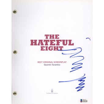 Michael Madsen Signed Autographed The Hateful Eight Movie Script Beckett COA