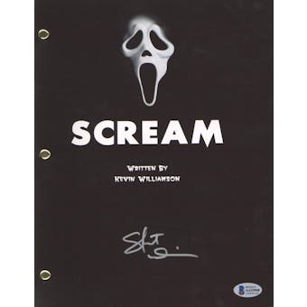 Skeet Ulrich Signed Autographed SCREAM Movie Script Beckett COA