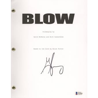 George Jung Signed Autographed Blow Movie Script Beckett COA