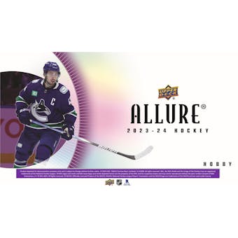 2023/24 Upper Deck Allure Hockey Hobby 9-Box Case (Presell)