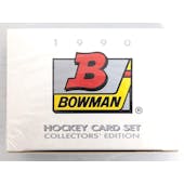 1990/91 Bowman Tiffany Hockey Factory Set (Reed Buy)